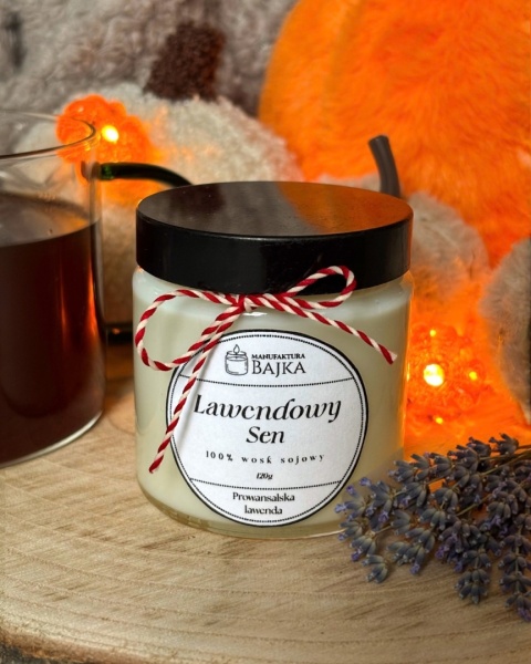 Lawendowy Sen - Świeca Sojowa