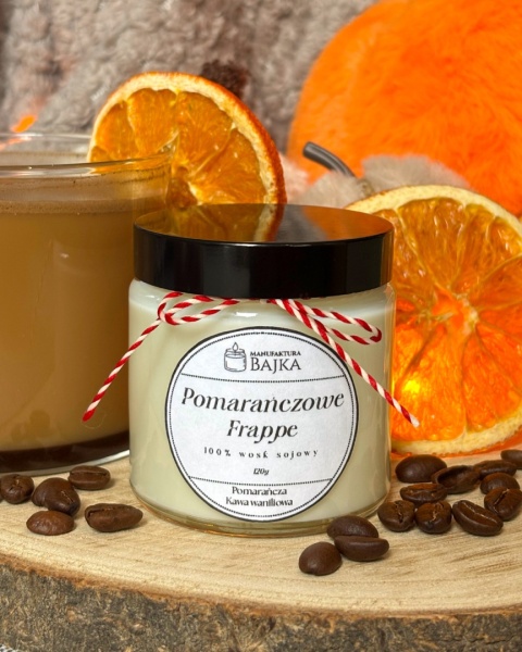Pomarańczowe Frappe - Świeca Sojowa