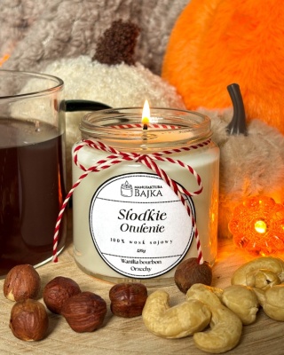 Słodkie Otulenie - Świeca Sojowa